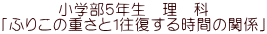 wTN@@ uӂ肱̏d1鎞Ԃ̊֌Wv