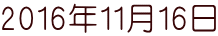 2016年11月16日